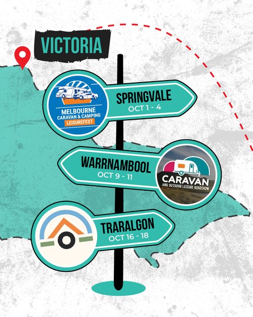 Warrnambool Caravan and Outdoor Leisure Roadshow — 4x4 spectator event in Melbourne, VIC on Friday 9 October 2026