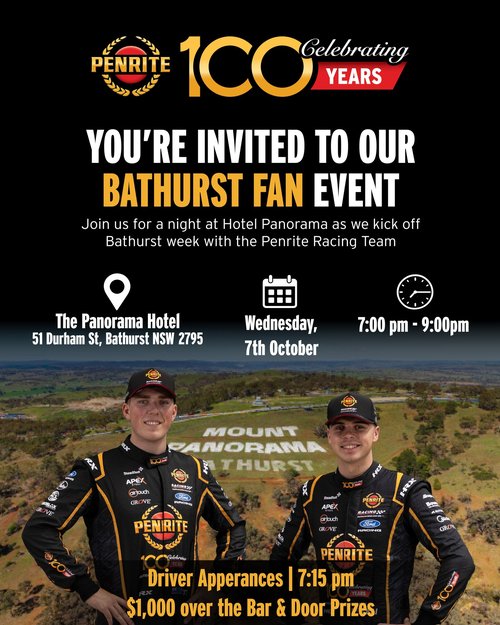 Bathurst Fan Event — Muscle car meet in Bathurst, NSW on Wednesday 7 October 2026