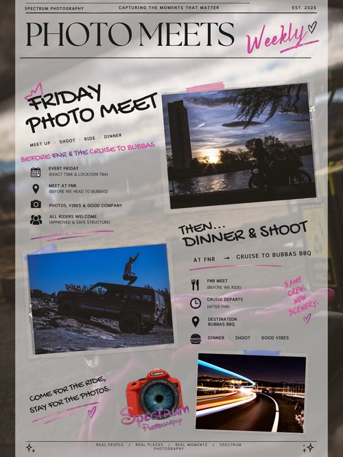 Friday Photo Meet — car meet in Sydney, NSW on Friday 9 October 2026