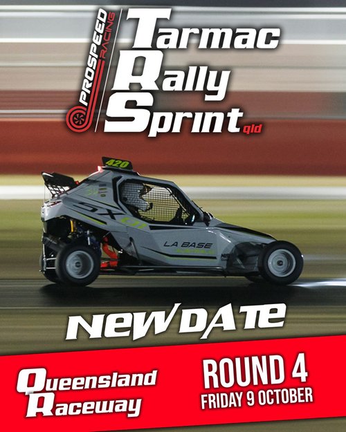 Tarmac Rally Sprint QLD Round 4 — JDM track day in Brisbane, QLD on Friday 9 October 2026