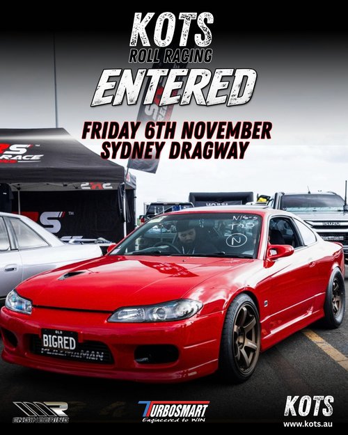 KOTS Roll Racing — JDM track day in Sydney, NSW on Friday 6 November 2026