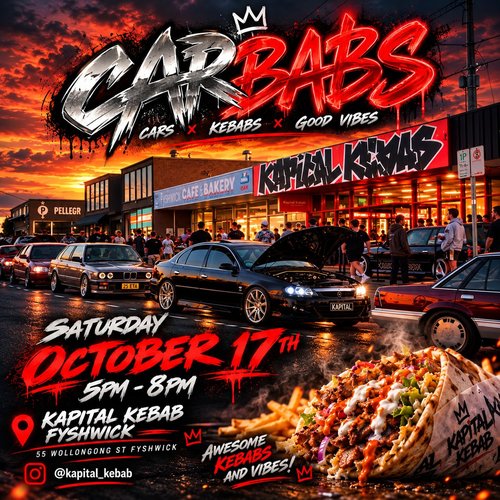 CarBabs — Stance car meet in Canberra, NSW on Saturday 17 October 2026
