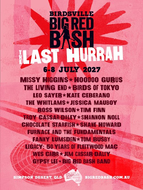 Birdsville Big Red Bash — 4x4 spectator event in Brisbane, QLD on Tuesday 6 July 2027