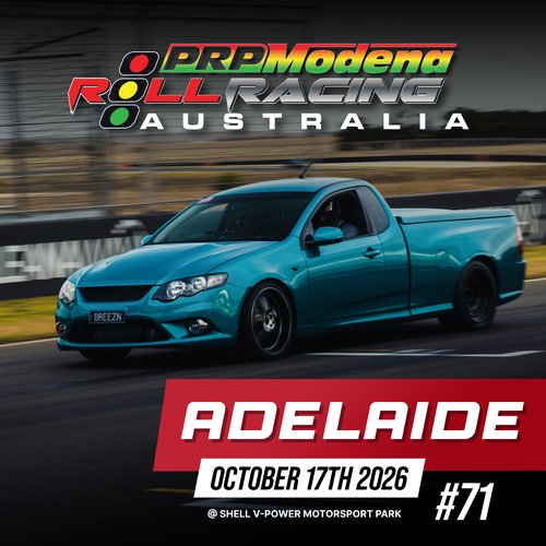 Roll Racing Adelaide #71 — Classic/JDM track day in Adelaide, SA on Saturday 17 October 2026