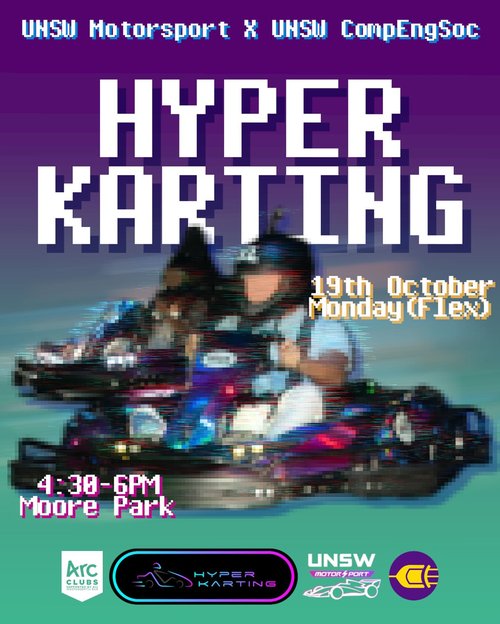 Hyper Karting — track day in Sydney, NSW on Monday 19 October 2026