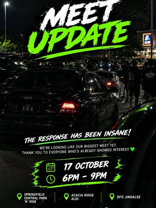 Barra Culture Car Meet — Muscle car meet in Brisbane, QLD on Saturday 17 October 2026