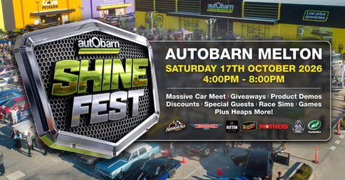 Autobarn Melton Shine Fest — Muscle car meet in Melbourne, VIC on Saturday 17 October 2026