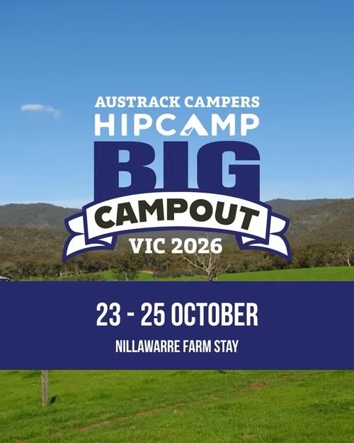 Austrack x Hipcamp BIG Campout VIC — 4x4 car meet in Melbourne, VIC on Friday 23 October 2026