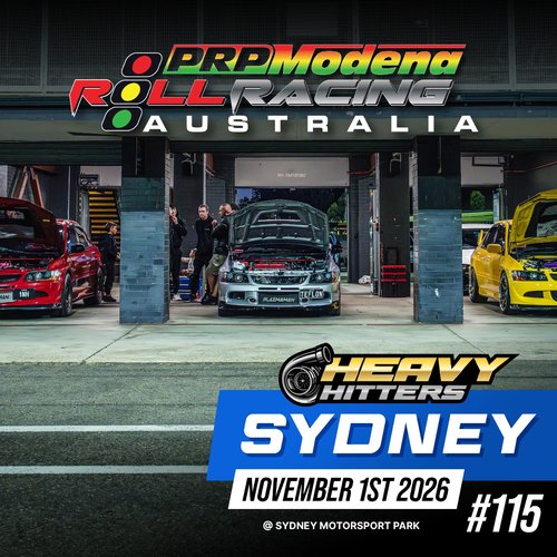 Roll Racing Sydney 115 - Heavy Hitters — JDM/Muscle track day in Sydney, NSW on Sunday 1 November 2026