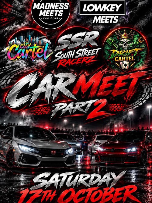 Car Meet Part 2 — Euro/JDM car meet in Melbourne, VIC on Saturday 17 October 2026