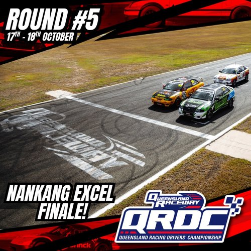 QRDC Round 5: Nankang Excel Finale — Muscle spectator event in Brisbane, QLD on Saturday 17 October 2026