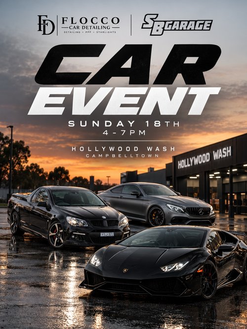 Car Event — Muscle/JDM car meet in Adelaide, SA on Sunday 18 October 2026