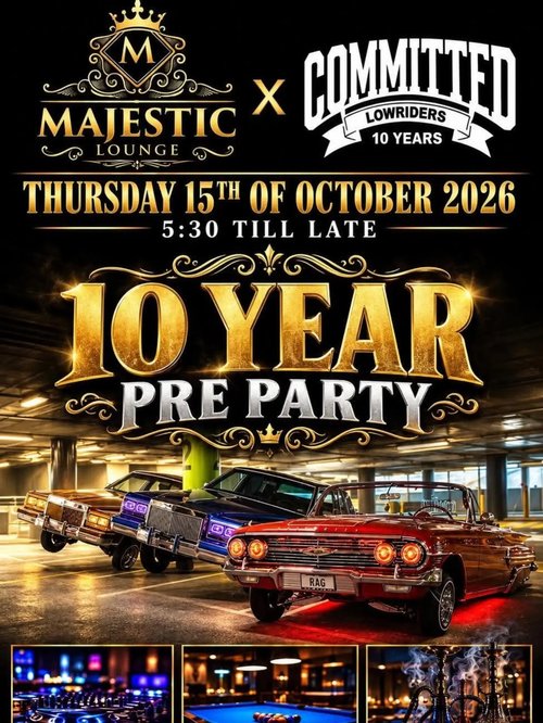 10 Year Pre Party — Stance/JDM car meet in Melbourne, VIC on Thursday 15 October 2026