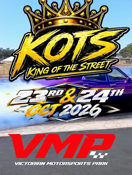 King of the Street — Muscle spectator event in Melbourne, VIC on Friday 23 October 2026