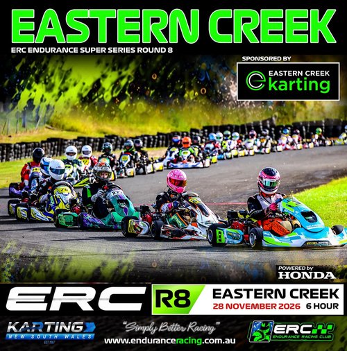 ERC Endurance Super Series Round 8 — track day in Sydney, NSW on Saturday 28 November 2026