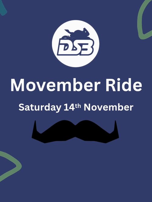 DSB Movember Ride — car meet in Darwin, NT on Saturday 14 November 2026