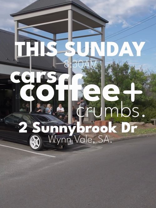 Cars, Coffee & Crumbs Vol.2 — JDM/Euro car meet in Adelaide, SA on Sunday 25 October 2026